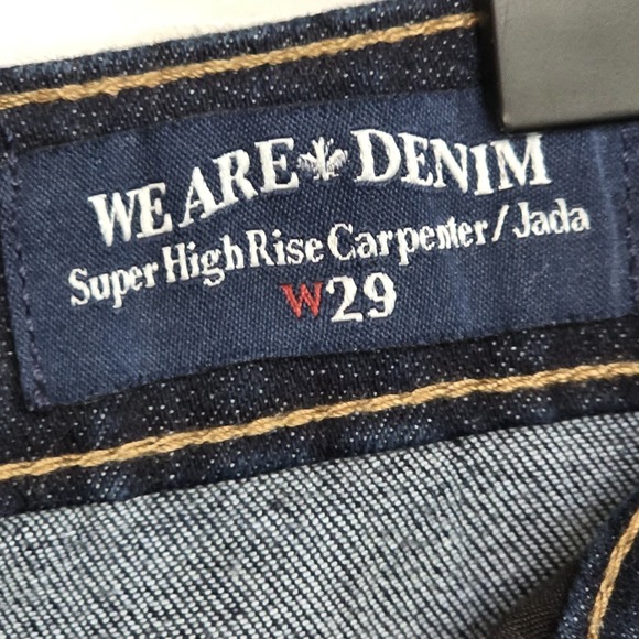 Buffalo David Bitton Jeans Womens Sz 29 Super High Rise Carpenter Jada MSRP 129 - Picture 7 of 14